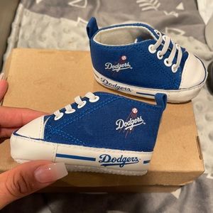 Dodger baby shoes